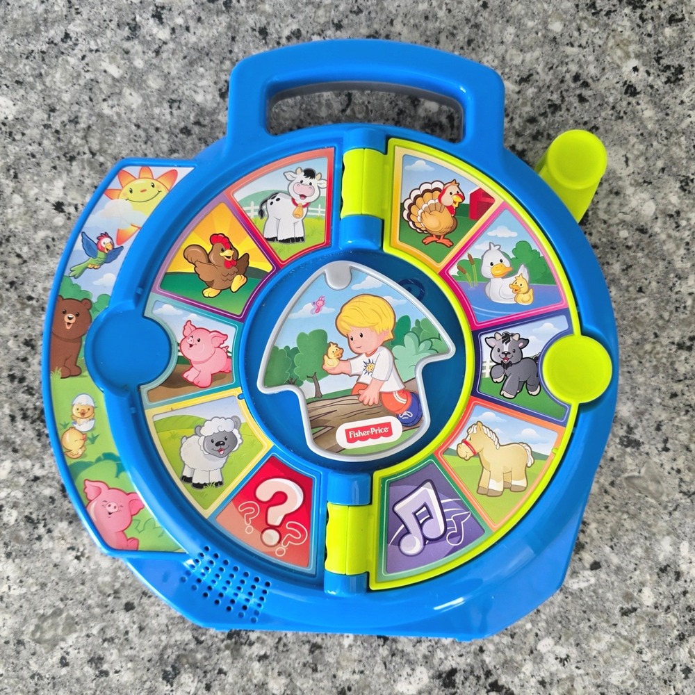 Fisher-Price Little People World of Animals See 'n Say Interactive Toy DVP80 - Picture 2 of 7